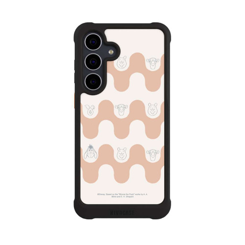Samsung Galaxy S25 FE NIVOmax Winnie Puuh und Freunde Wellenmuster