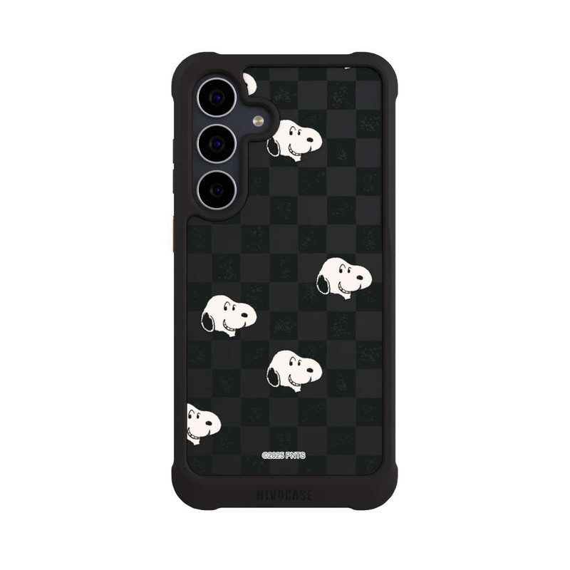Galaxy S25 FE NIVOmax Snoopy Checked Pattern