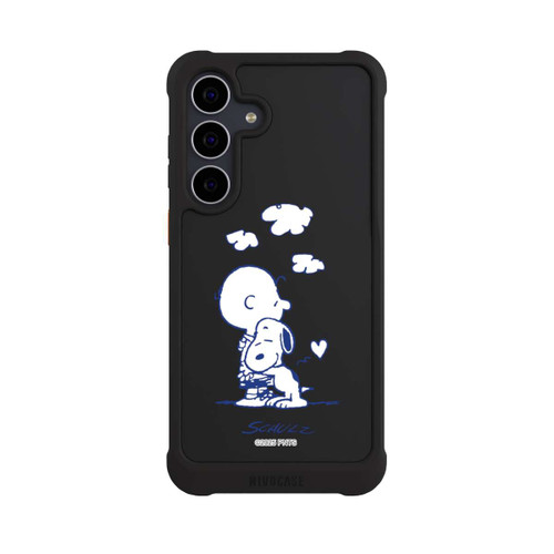Samsung Galaxy S25 FE NIVOmax Peanuts Charlie Brown Snoopy Hug Transparent