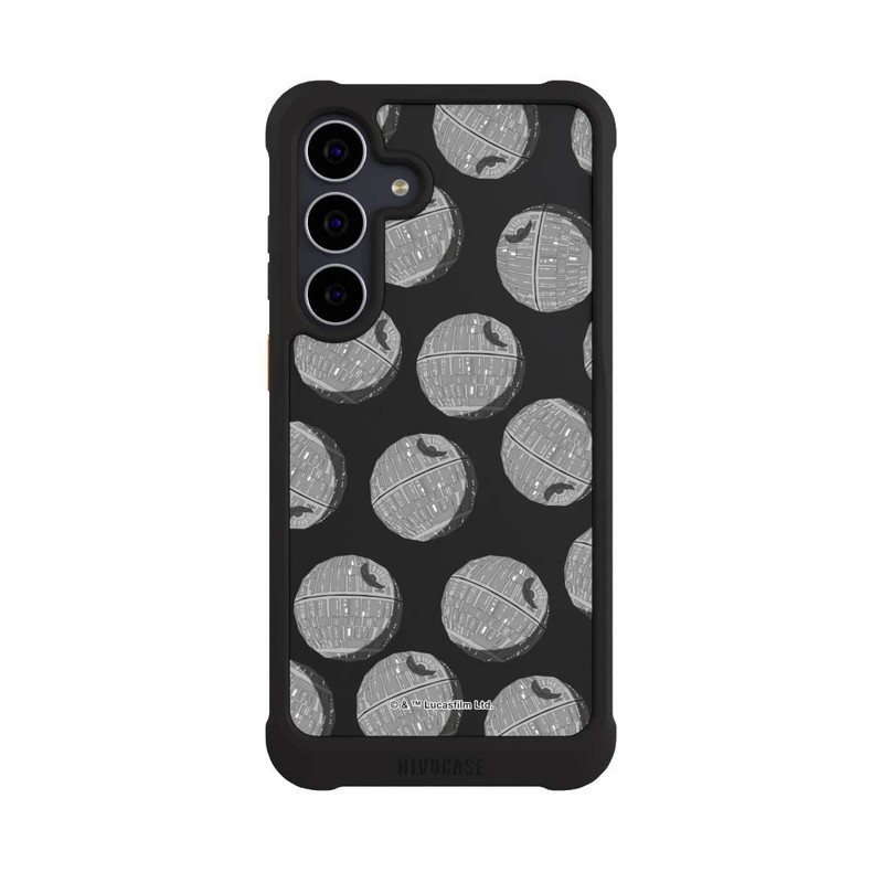 Galaxy S25 FE NIVOmax death-star-pattern-transparent