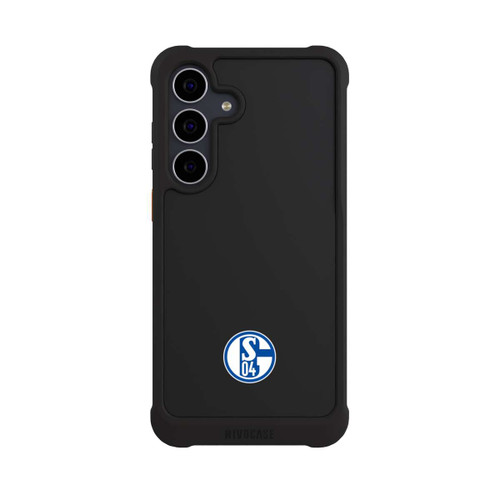 Samsung Galaxy S25 FE NIVOmax FC Schalke 04 Logo Klein Transparent