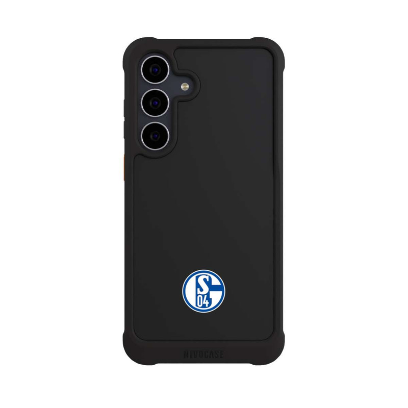 Galaxy S25 FE NIVOmax FC Schalke 04 Logo Klein Transparent