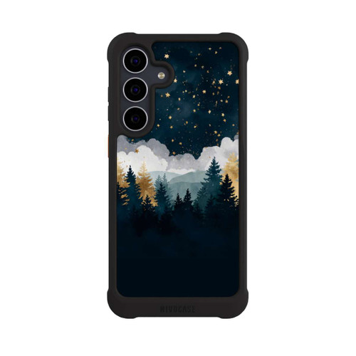 Samsung Galaxy S25 FE NIVOmax nächtlicher Wald Indigo