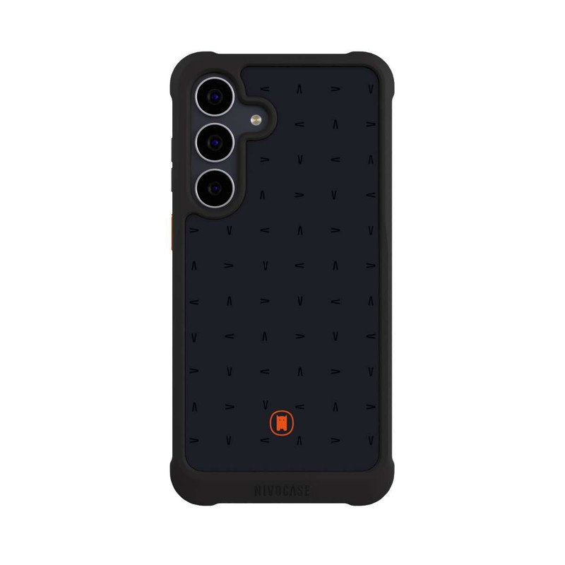 Galaxy S25 FE NIVOmax Nivocase Pattern Dark Grey