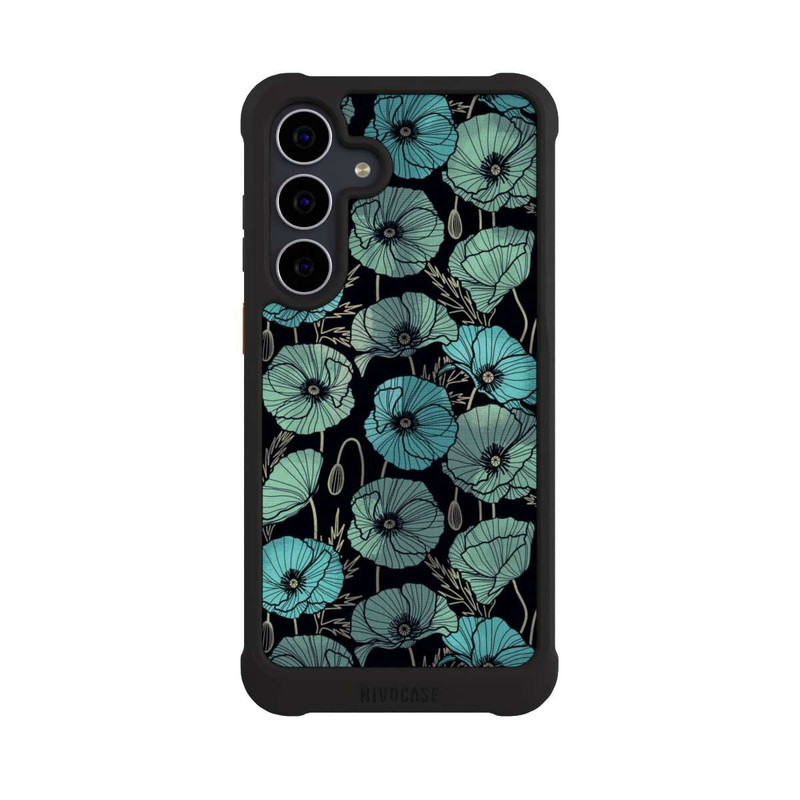 Galaxy S25 FE NIVOmax Sommermohn Grün
