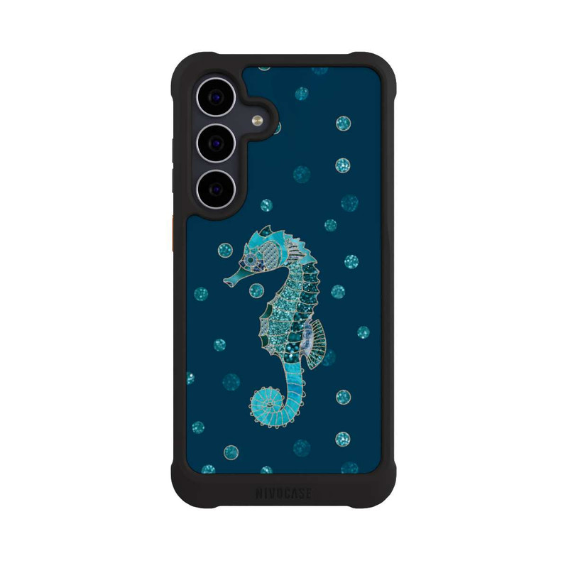 Galaxy S25 FE NIVOmax Glamour Sea Horse Art