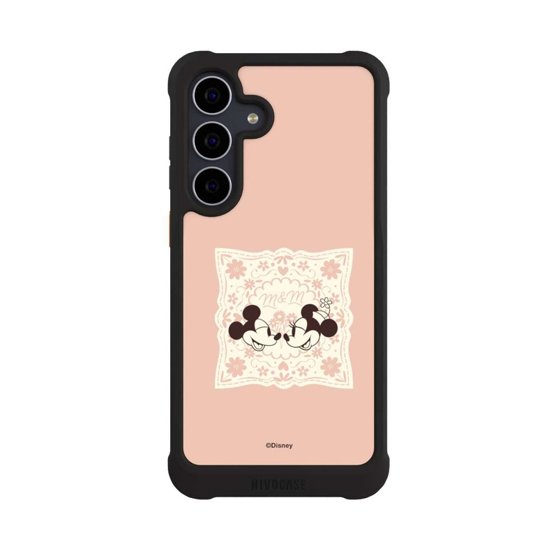 Galaxy S25 FE NIVOmax Minnie and Mickey Forever pink