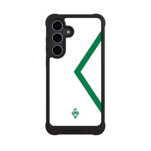 Samsung Galaxy S25 FE NIVOmax Werder Bremen Rautenelement Grün