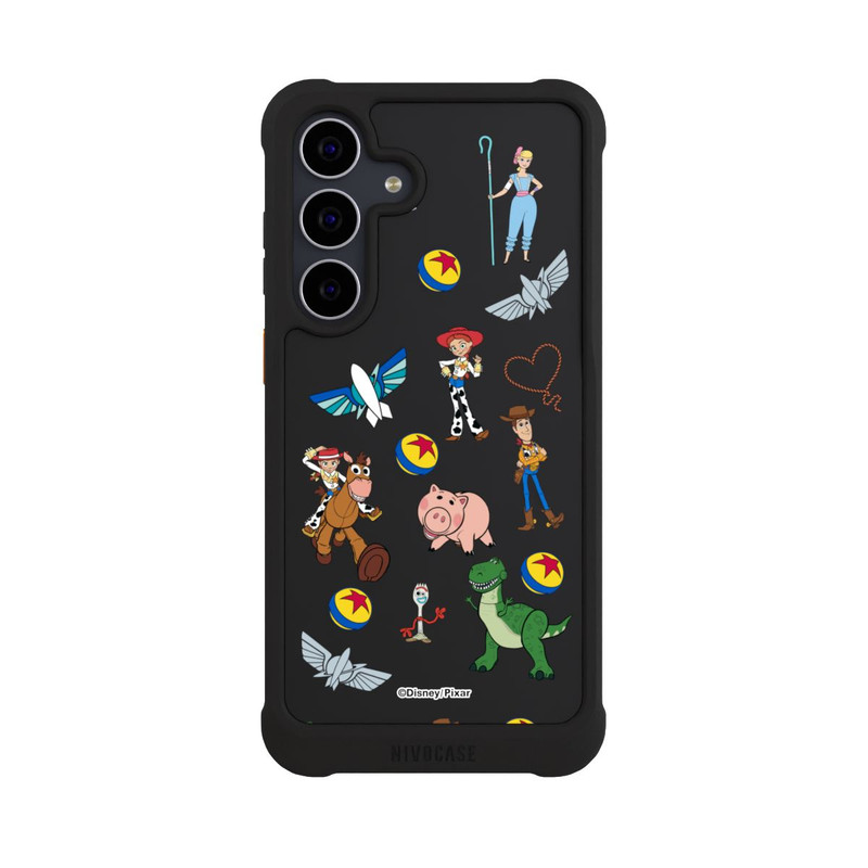 Galaxy S25 FE NIVOmax Toy Story 5 Hero Toys Pattern Transparent