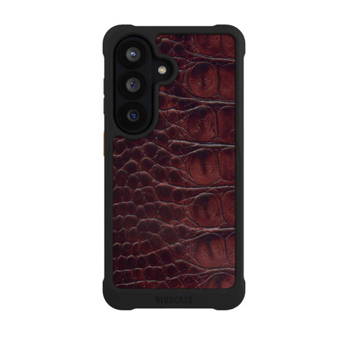 Samsung Galaxy S26 NIVOmax Cuir de Crocodile