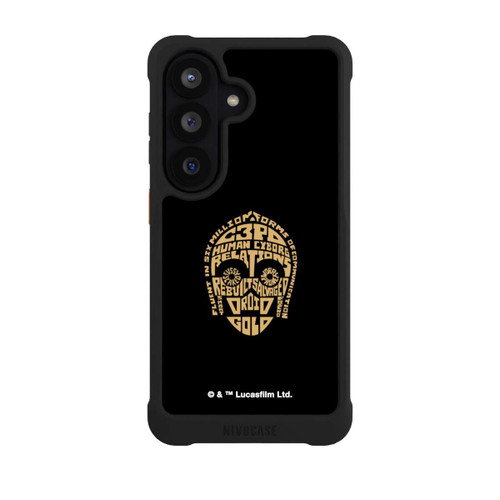 Samsung Galaxy S26 NIVOmax C3PO Typo Grafisch