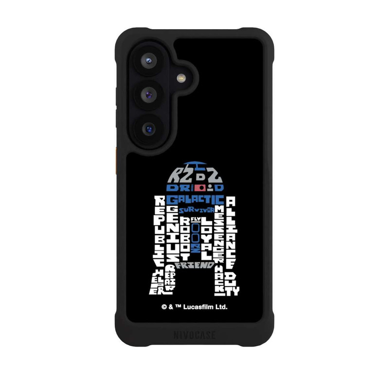 Galaxy S26 NIVOmax R2-D2 Typo Graphic