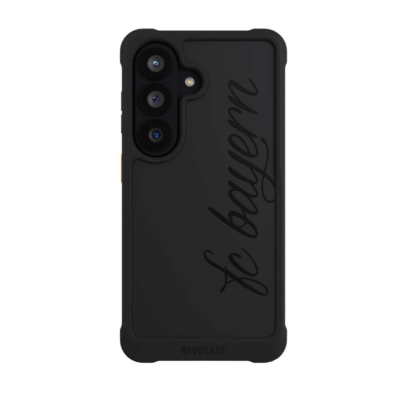 Galaxy S26 NIVOmax Black FCB Girlmotiv - transparent