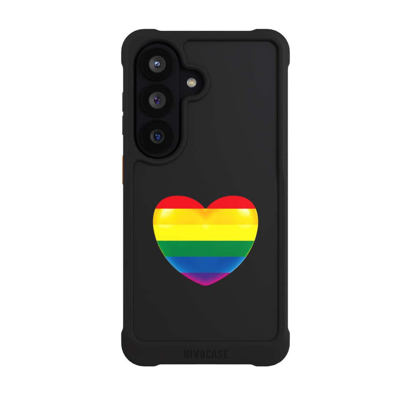 Galaxy S26 NIVOmax Pride Heart sans Fond