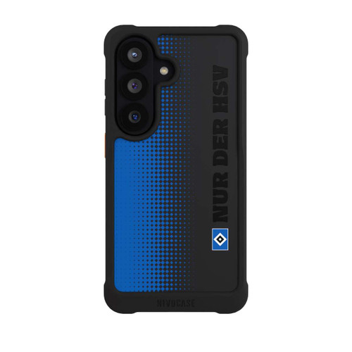 Samsung Galaxy S26 NIVOmax Nur der HSV - Rautenraster Blau - ohne Hintergrund