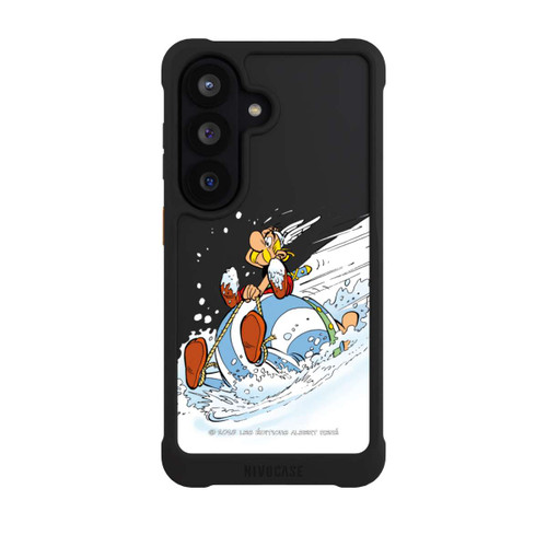 Samsung Galaxy S26 NIVOmax Astérix &amp; Obélix Luge Transparent