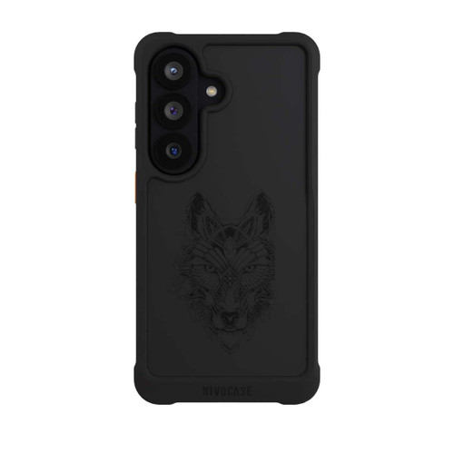 Samsung Galaxy S26 NIVOmax Wolf Mandala ohne Hintergrund