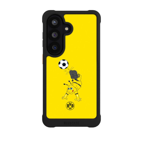 Samsung Galaxy S26 NIVOmax Emma mit Fussball - BVB