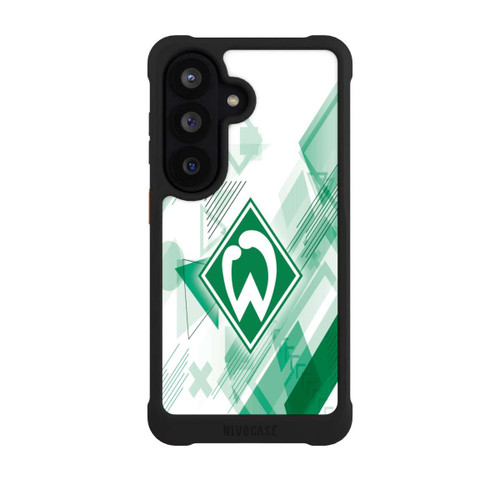 Samsung Galaxy S26 NIVOmax Weiße Grafikelemente - Werder Bremen