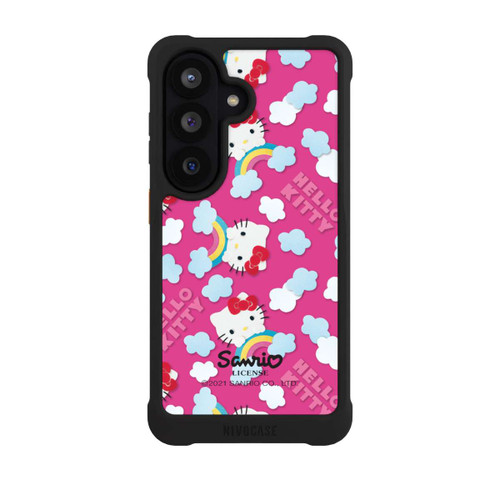 Samsung Galaxy S26 NIVOmax Hello Kitty Regenbogenmuster