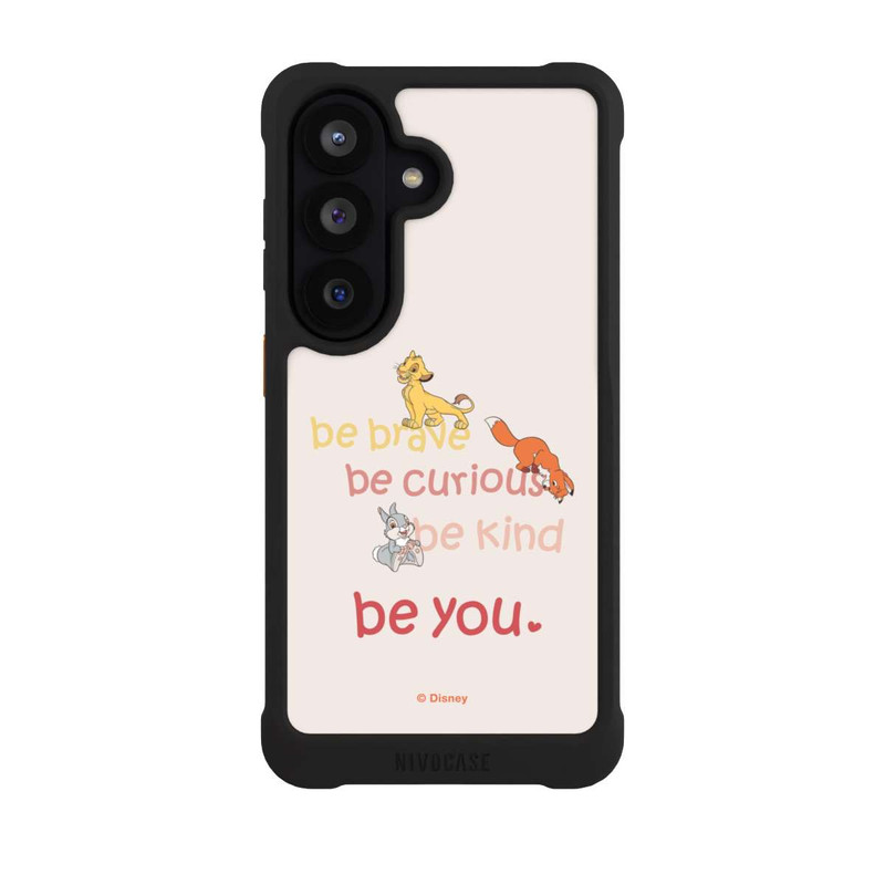 Galaxy S26 NIVOmax Be Brave Be Curious Be Kind Be You