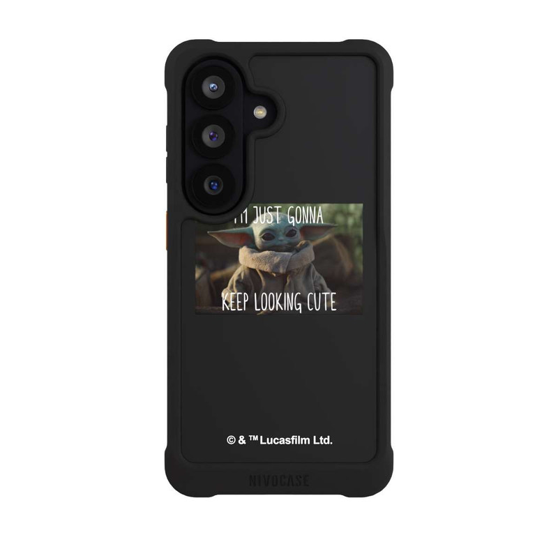 Galaxy S26 NIVOmax Star Wars The Child Cute Transparent