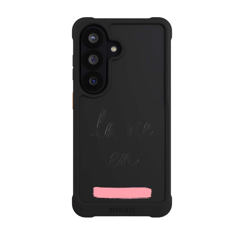 Galaxy S26 NIVOmax La vie en Rosa Transparent