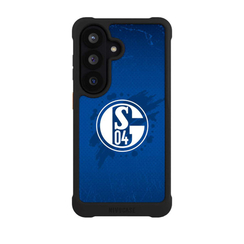 Samsung Galaxy S26 NIVOmax Schalke 04 Farbe Fleck Blau