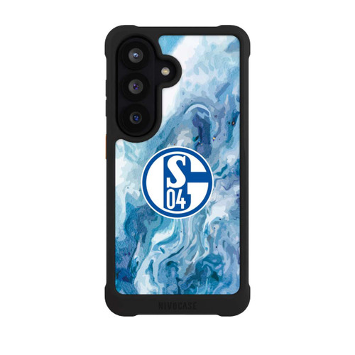 Samsung Galaxy S26 NIVOmax Schalke 04 Flüssig Blau