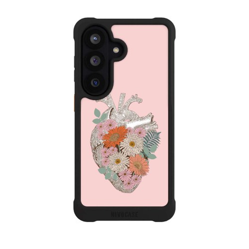 Samsung Galaxy S26 NIVOmax Florales Vintage-Herz