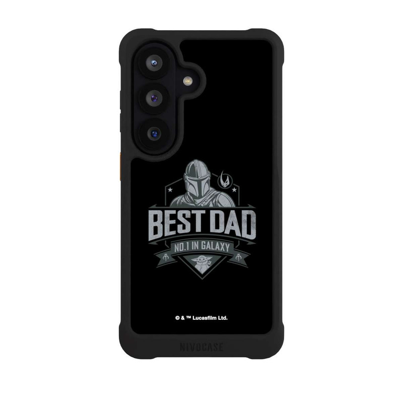 Galaxy S26 NIVOmax The Mandalorian Number One Dad