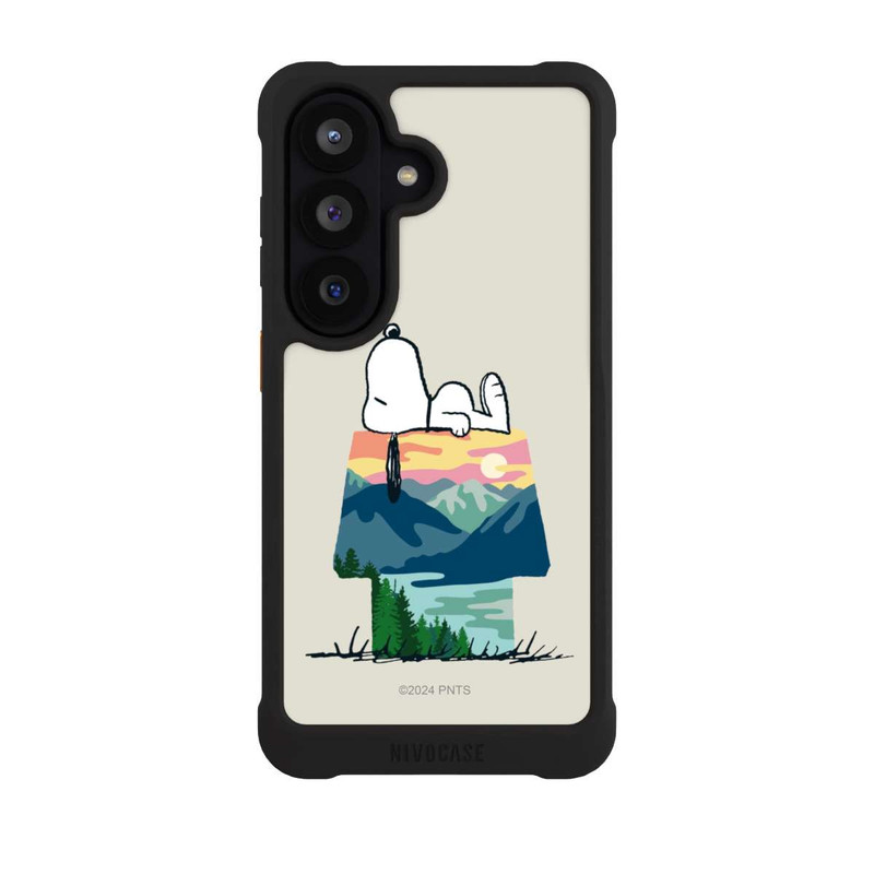 Galaxy S26 NIVOmax Snoopy Camping Hütte