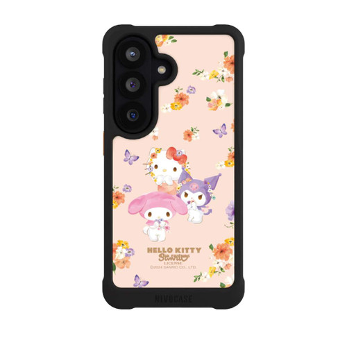 Samsung Galaxy S26 NIVOmax Hello Kitty Frühlingsblumen