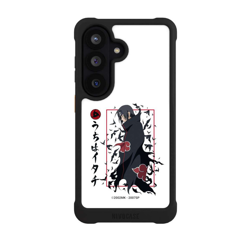 Galaxy S26 NIVOmax Les corbeaux Itachi blanche