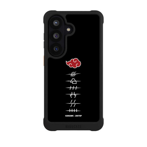 Samsung Galaxy S26 NIVOmax Akatsuki Mitgliedssymbole Schwarz
