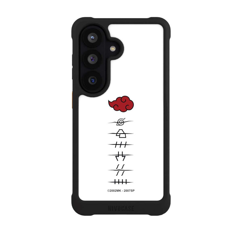 Galaxy S26 NIVOmax Akatsuki Mitgliedersymbole Weiß