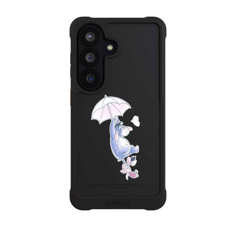 Galaxy S26 NIVOmax Winnie Pooh Eeyeore Find Happiness Transparent