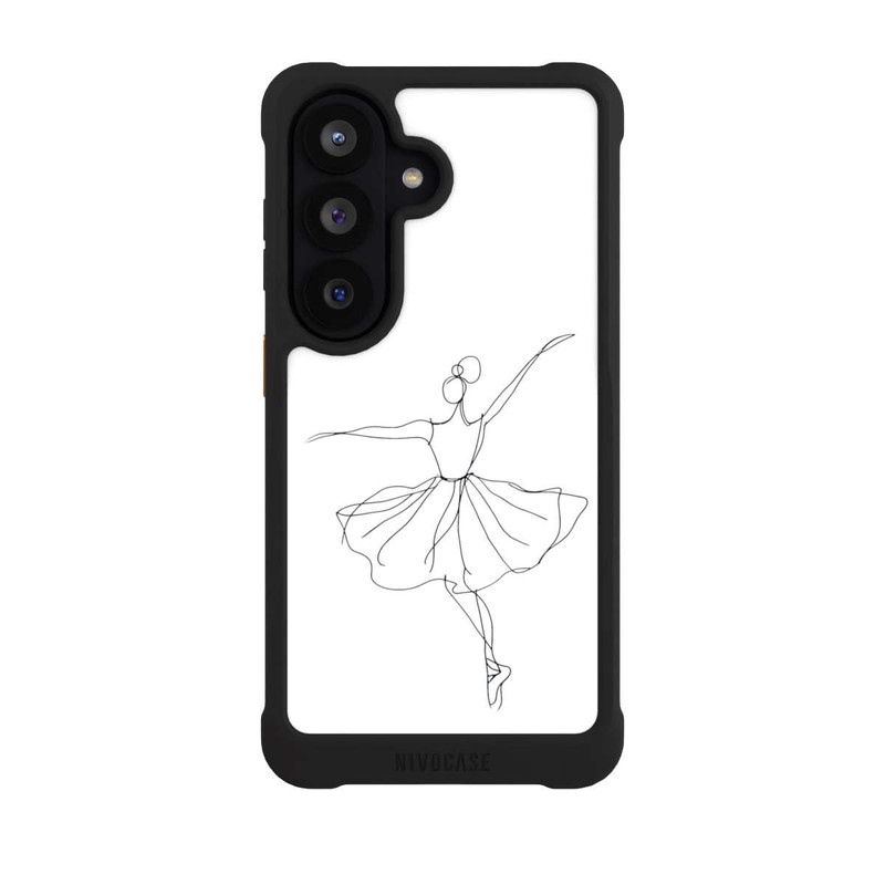 Galaxy S26 NIVOmax Ballerina Illustration