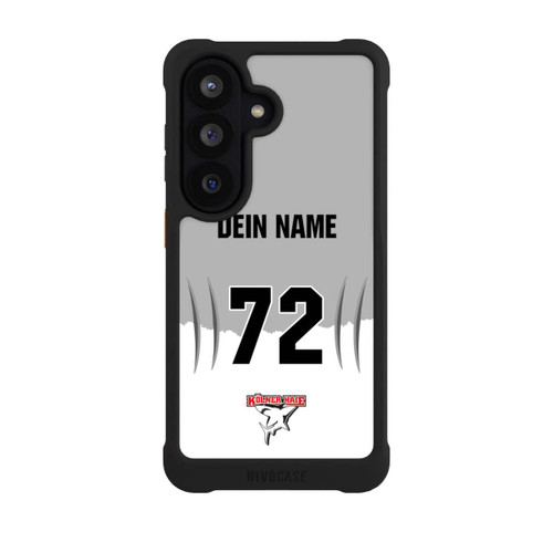 Samsung Galaxy S26 NIVOmax Kölner Haie Trikotmotiv Personalisierbar