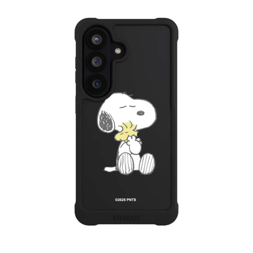 Samsung Galaxy S26 NIVOmax Snoopy And Woodstock Cuddling transparent