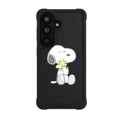 Samsung Galaxy S26 NIVOmax Snoopy And Woodstock Cuddling transparent