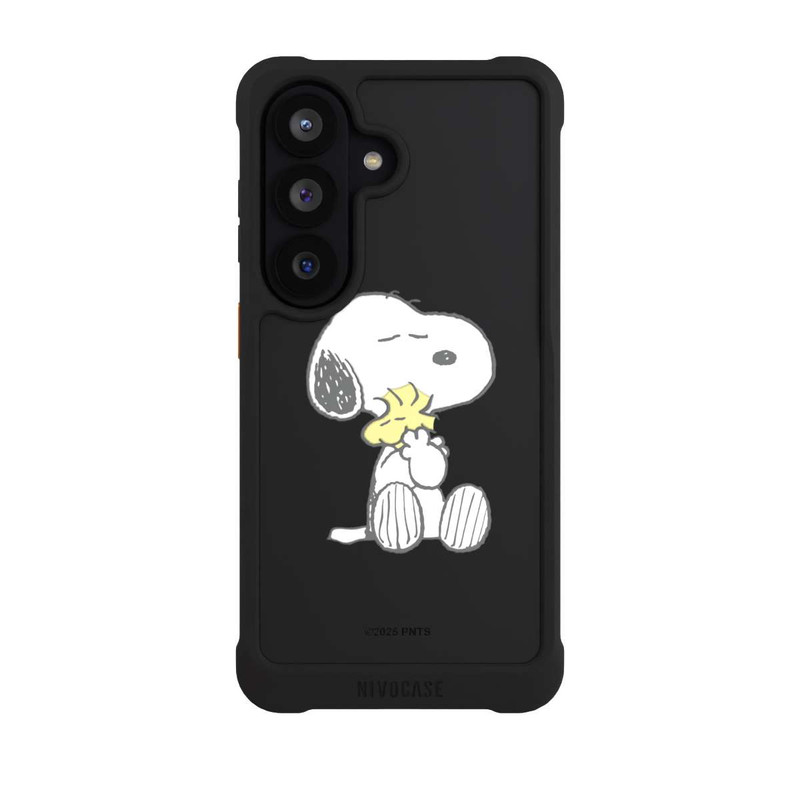 Galaxy S26 NIVOmax Snoopy And Woodstock Cuddling transparent