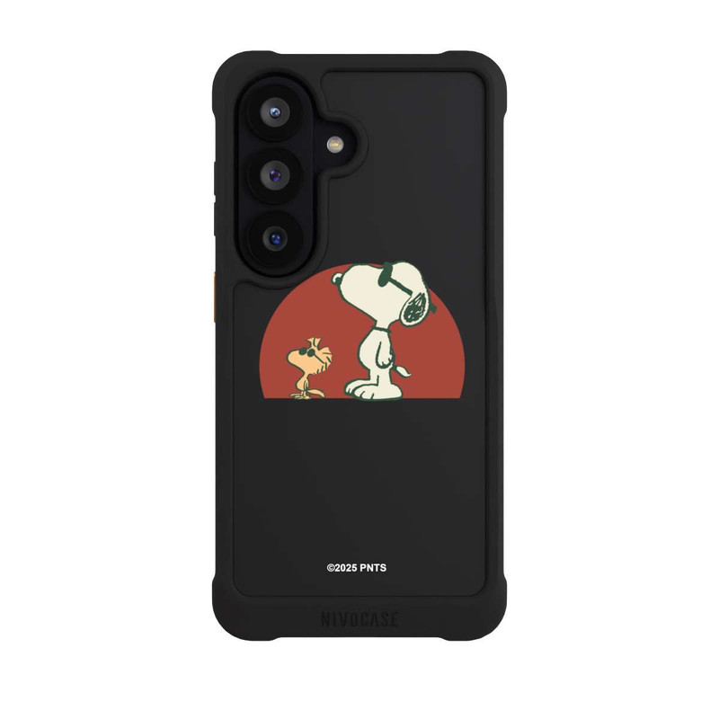 Galaxy S26 NIVOmax Snoopy Woodstock Far Out transparent