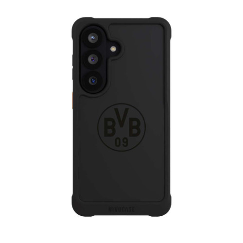 Samsung Galaxy S26 NIVOmax BVB Logo Schwarz Transparent