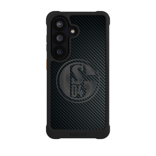 Samsung Galaxy S26 NIVOmax Schalke 04 Carbon Look