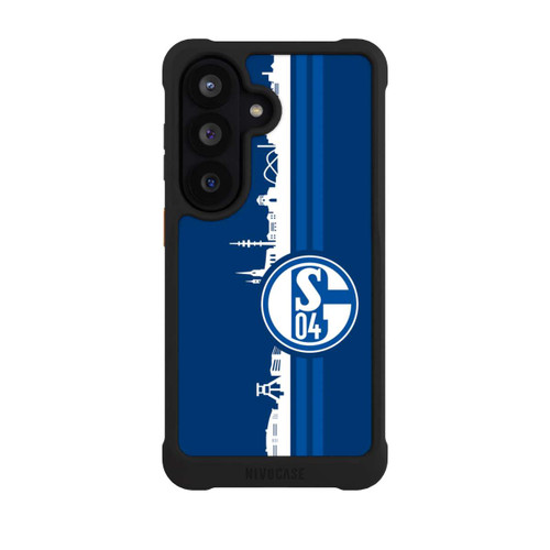 Samsung Galaxy S26 NIVOmax Schalke 04 Skyline Blau