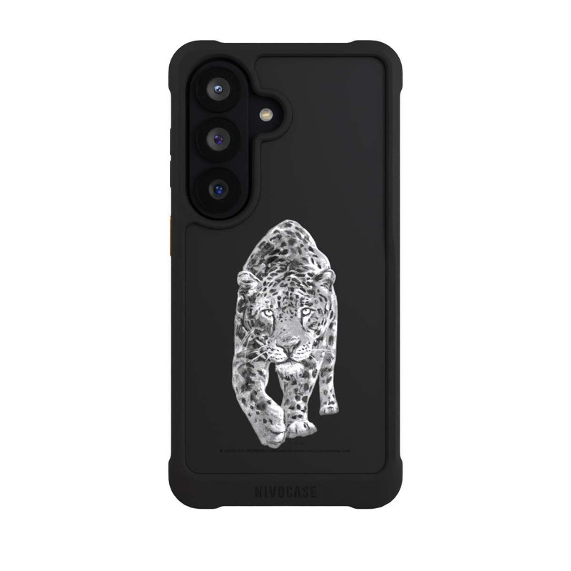 Galaxy S26 NIVOmax Leopard transparent