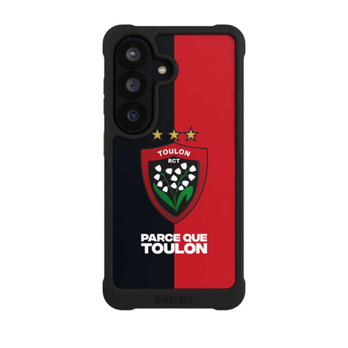 Samsung Galaxy S26 NIVOmax RCT Logo Rouge Noir