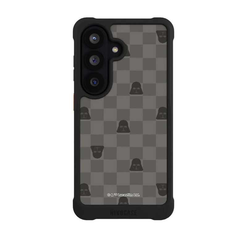 Galaxy S26 NIVOmax Darth Vader Chessboard Pattern Black