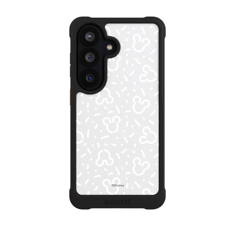 Galaxy S26 NIVOmax Disney Mickey Icon Pattern Grey